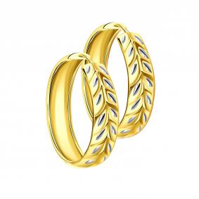 Серьги из лимонного золота МАГНАТ МА 021037Л МА 021037Л фото